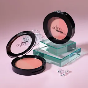 aden Matt & Glow Blush Duo