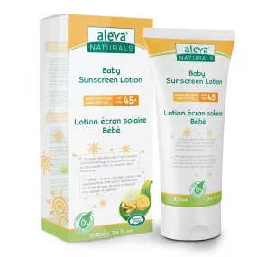 Aleva Naturals Baby Sunscreen Lotion (SPF 45 ) - 100ml