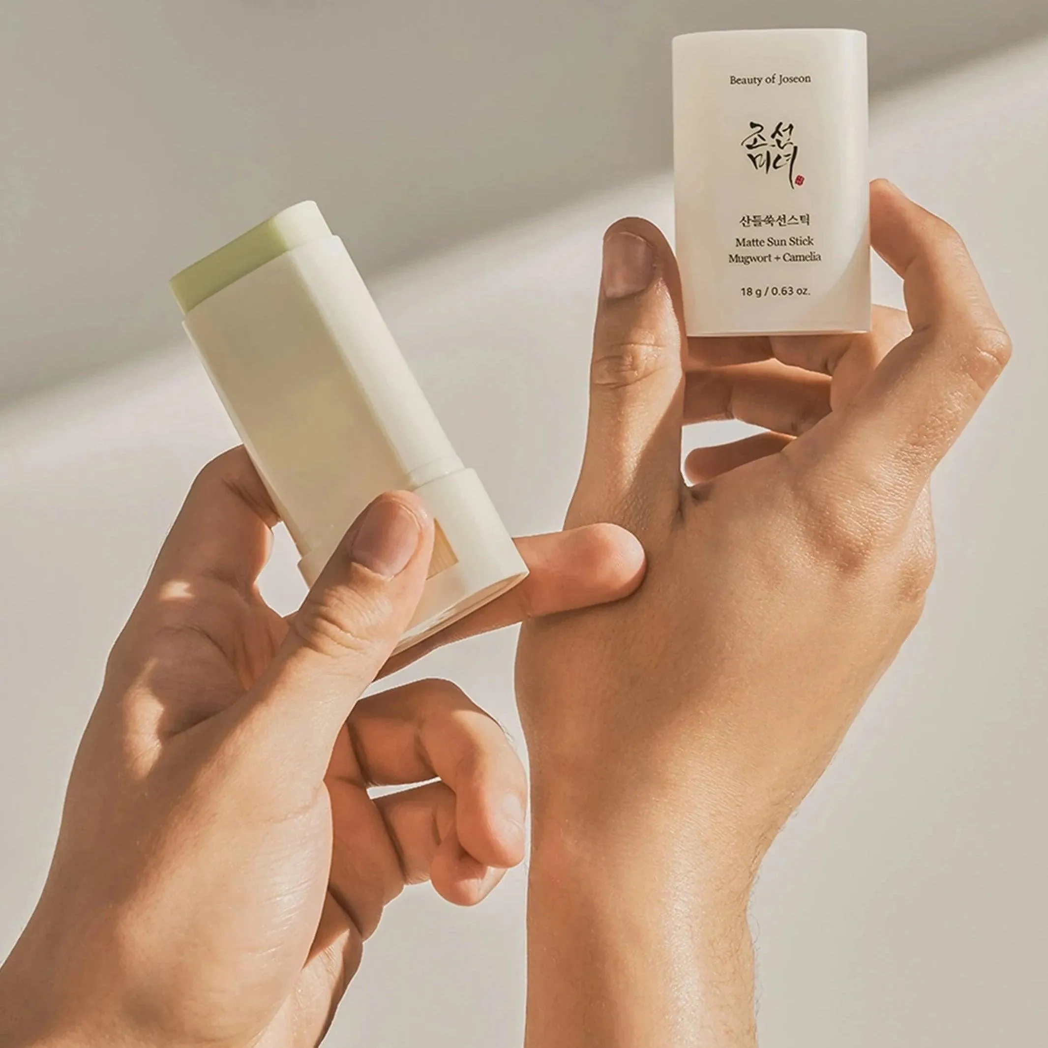 BEAUTY OF JOSEON - Matte Sun Stick Mugwort   Camelia SPF 50  PA     - 18g