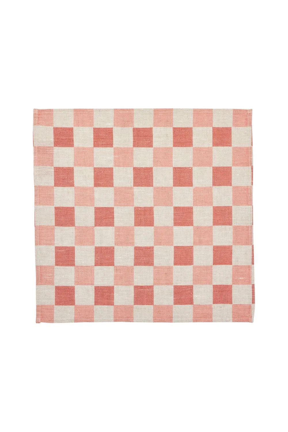 BONNIE AND NEIL CHECKERS NAPKINS BLOSSOM (SET OF 6)