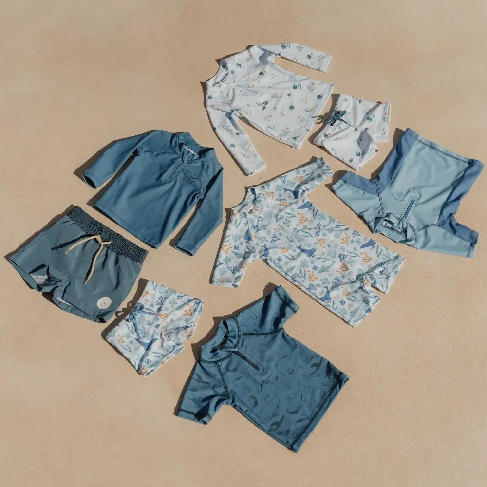 Boys Swim Shorts Blue Whale