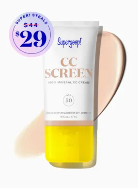 CC Screen 100% Mineral CC Cream SPF 50