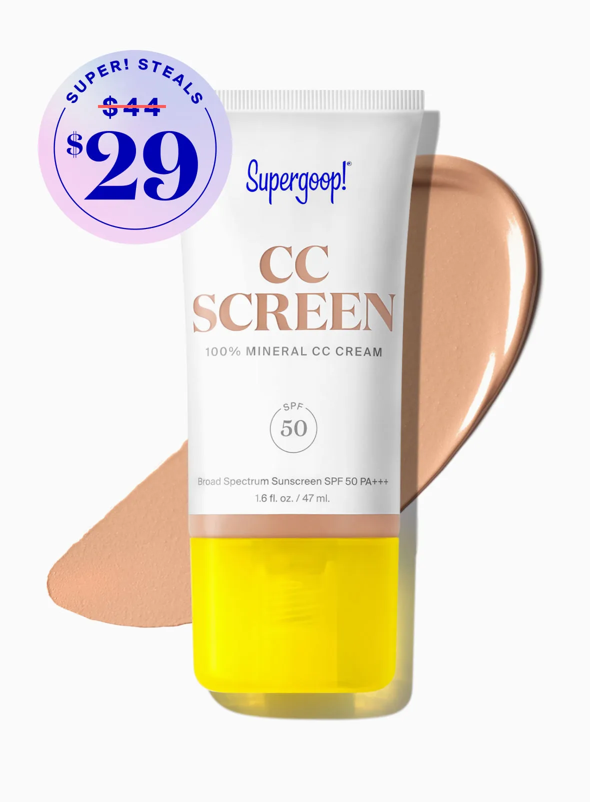 CC Screen 100% Mineral CC Cream SPF 50