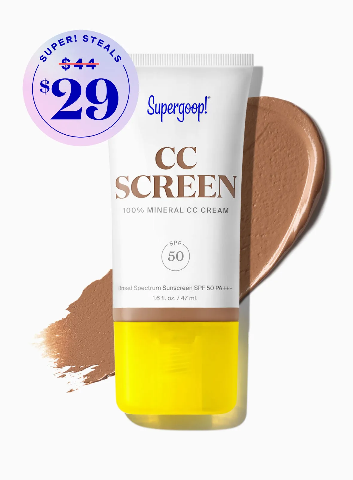 CC Screen 100% Mineral CC Cream SPF 50