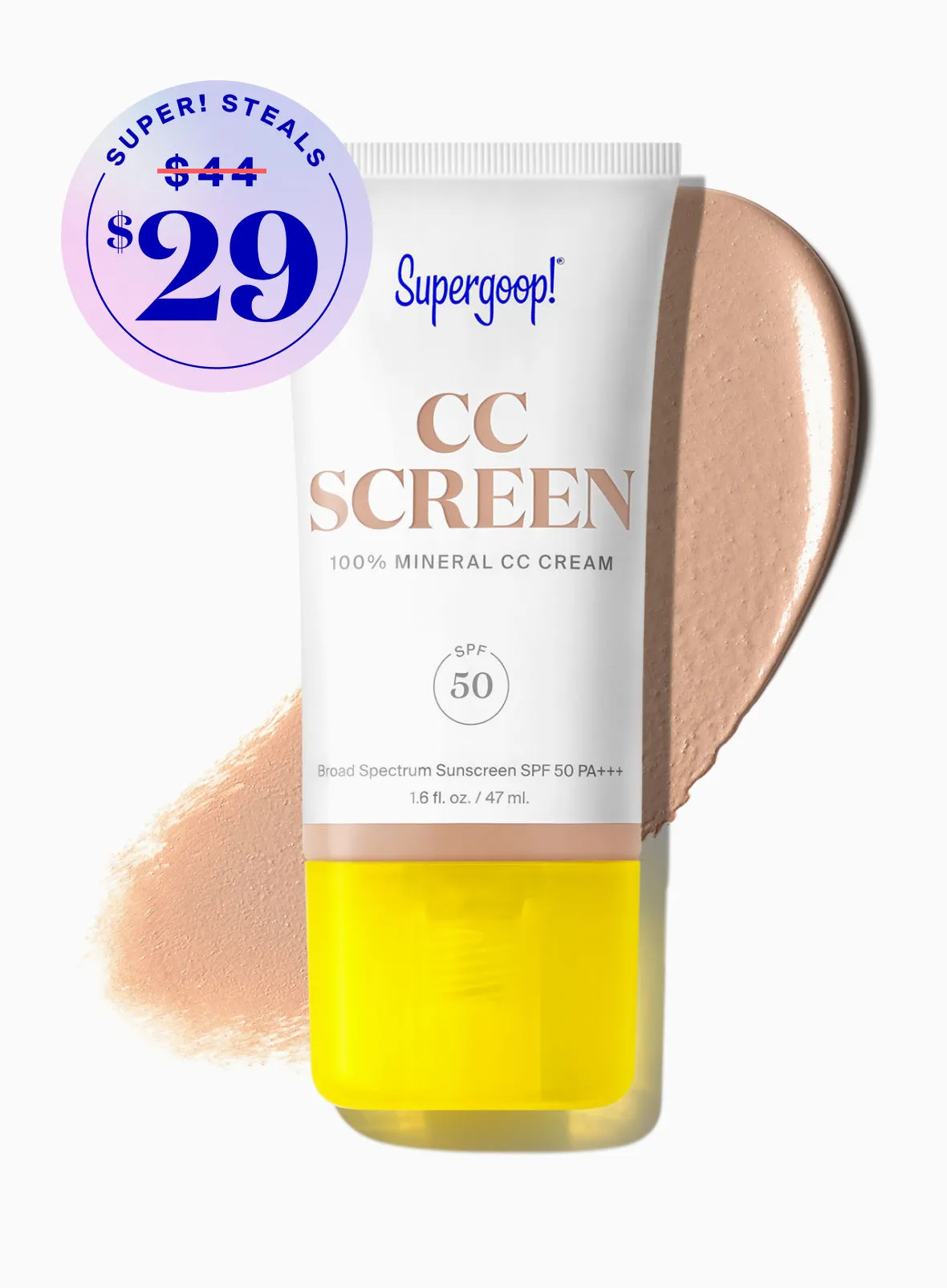 CC Screen 100% Mineral CC Cream SPF 50