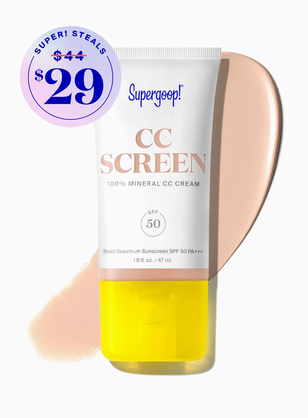 CC Screen 100% Mineral CC Cream SPF 50