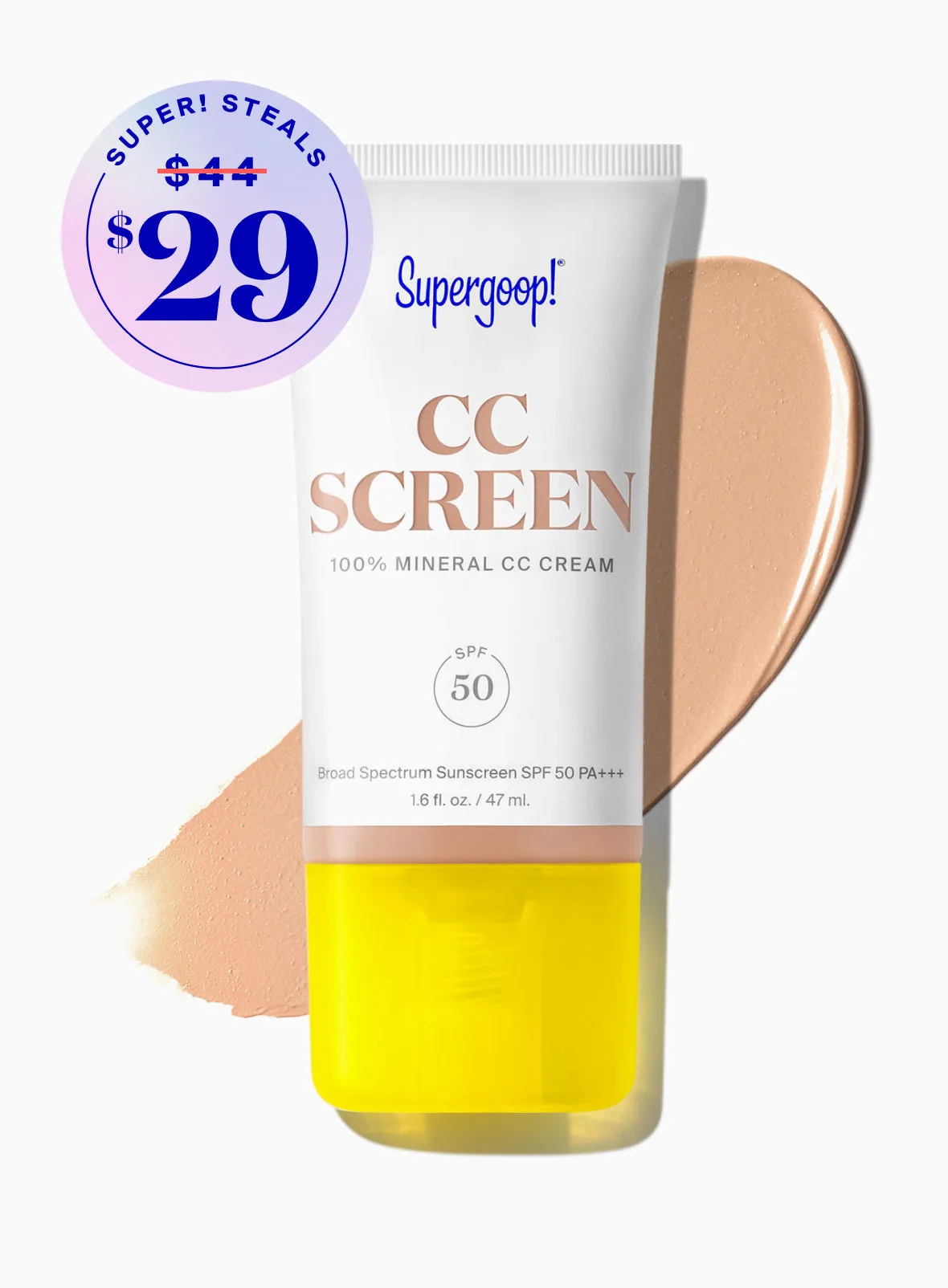 CC Screen 100% Mineral CC Cream SPF 50