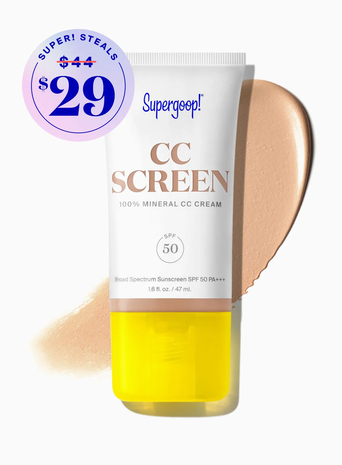 CC Screen 100% Mineral CC Cream SPF 50