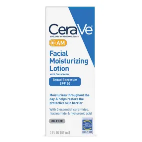 CeraVe AM Facial Moisturizing Lotion SPF 30 - 3 oz