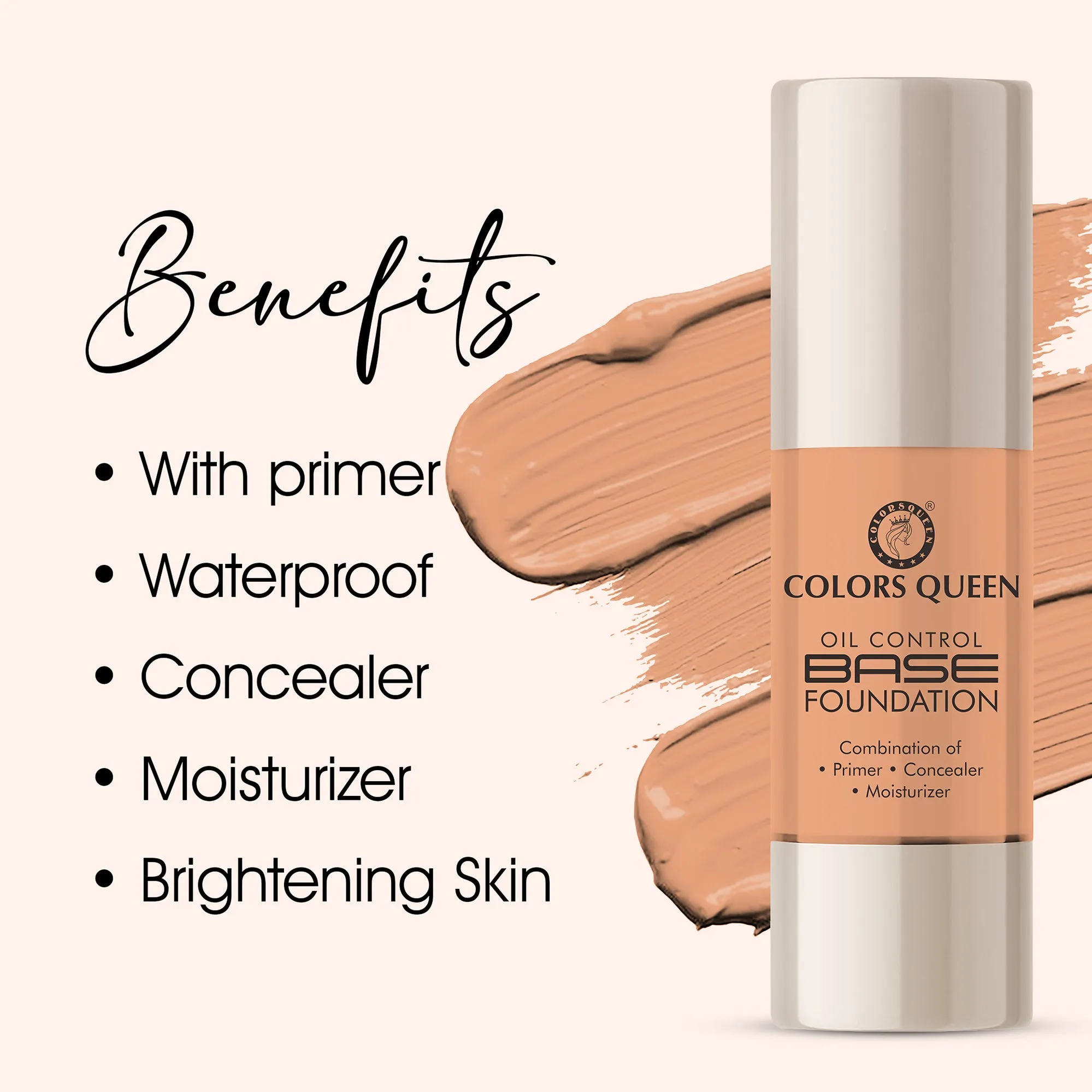 Colors Queen Oil Control Base Foundation