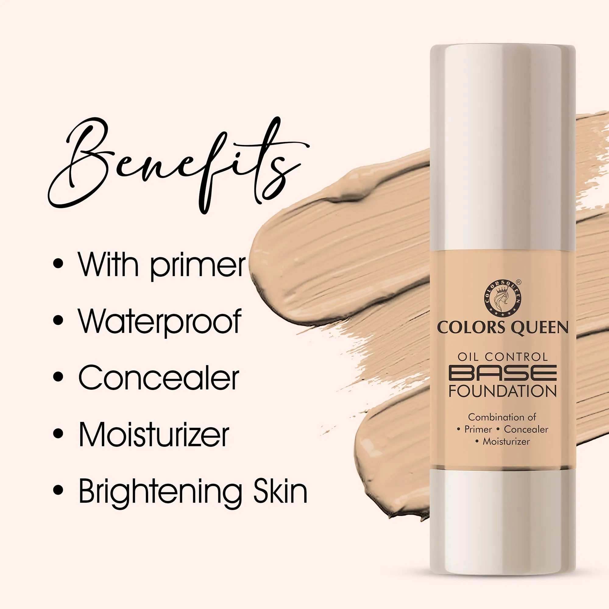 Colors Queen Oil Control Base Foundation