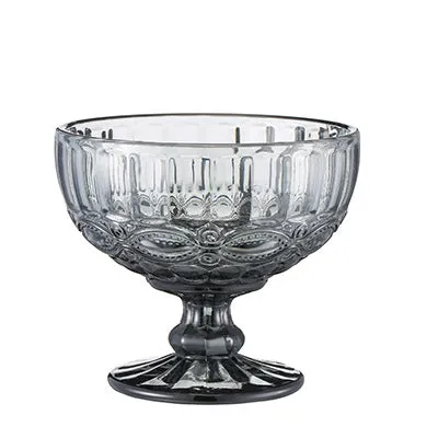 Creative Fashion Glass Ice Cream Bowl