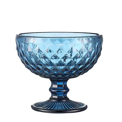 Creative Fashion Glass Ice Cream Bowl