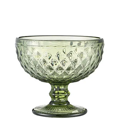 Creative Fashion Glass Ice Cream Bowl
