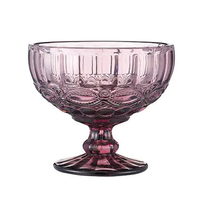 Creative Fashion Glass Ice Cream Bowl