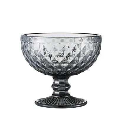 Creative Fashion Glass Ice Cream Bowl