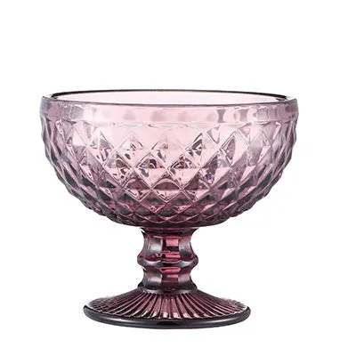Creative Fashion Glass Ice Cream Bowl