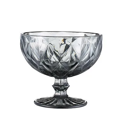 Creative Fashion Glass Ice Cream Bowl