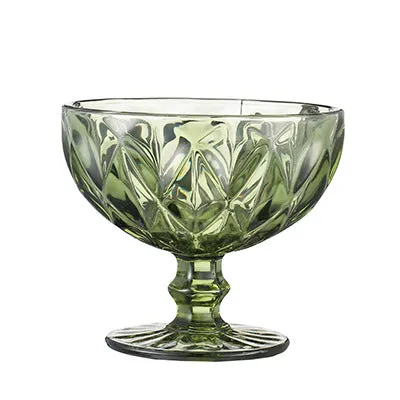 Creative Fashion Glass Ice Cream Bowl