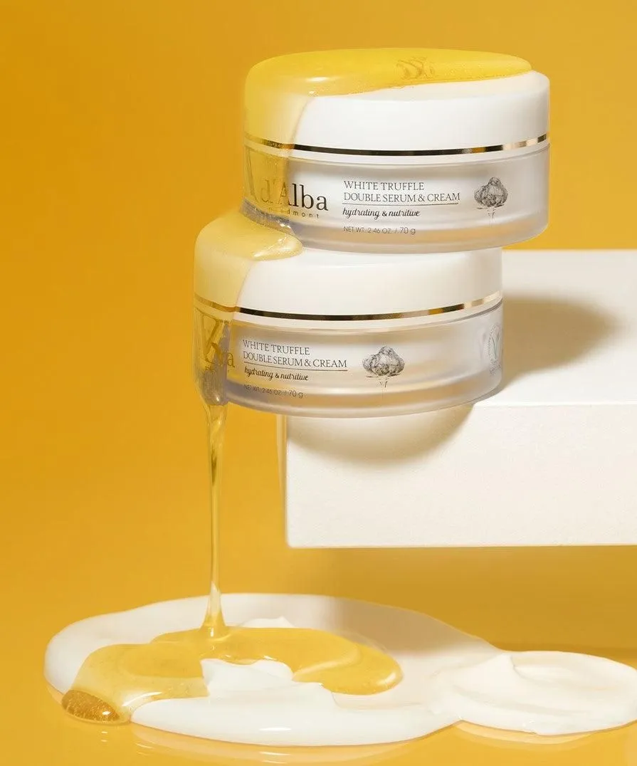 d'Alba White Truffle Double Serum & Cream 70g
