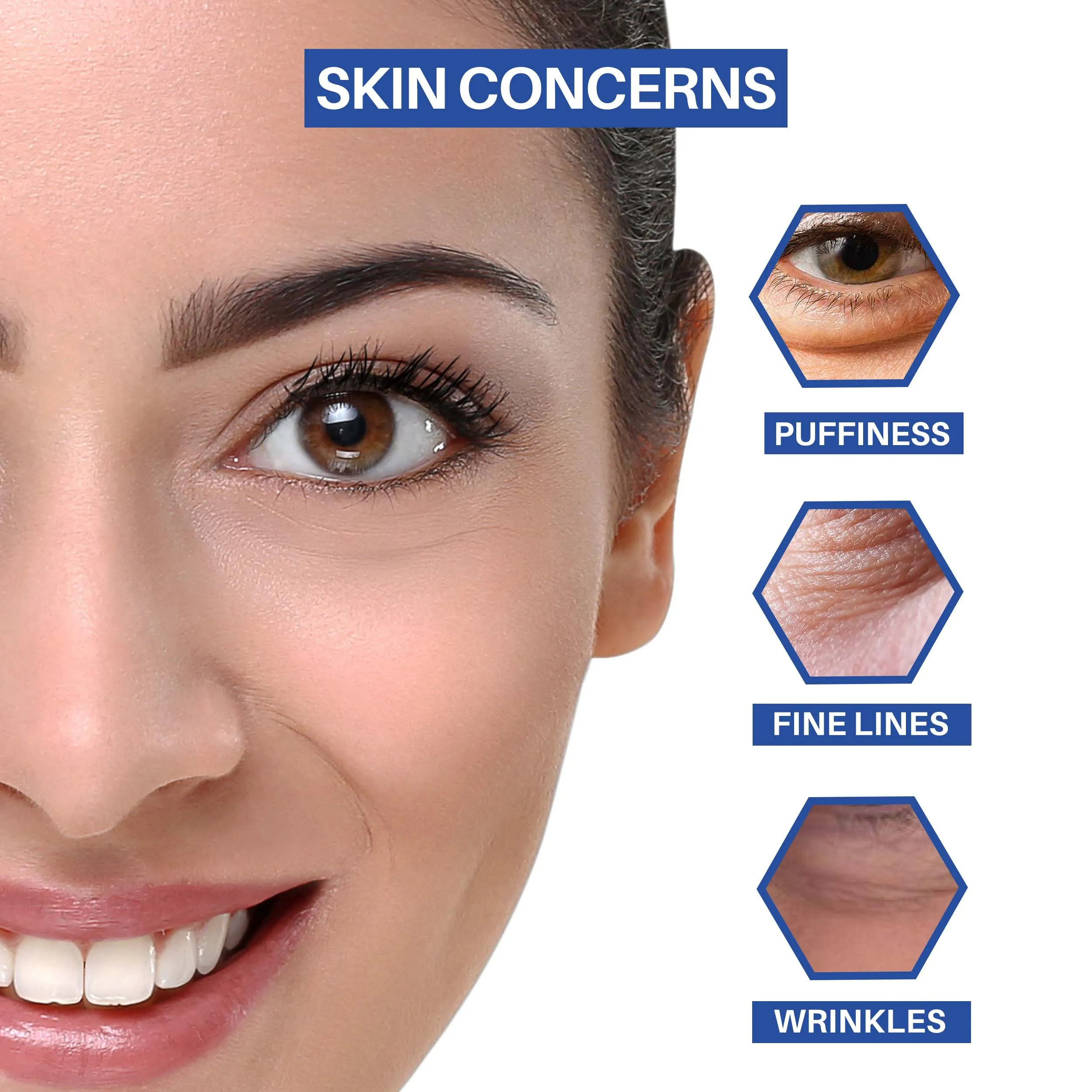 DermDoc 1.1% Hyaluronic Acid Under Eye Serum (15 ml) | under eye serum , hyaluronic acid serum , moisturizing serum , hydrating serum , moisturizing under eye serum , paraben free , sulfate free , under eye serum with hyaluronic