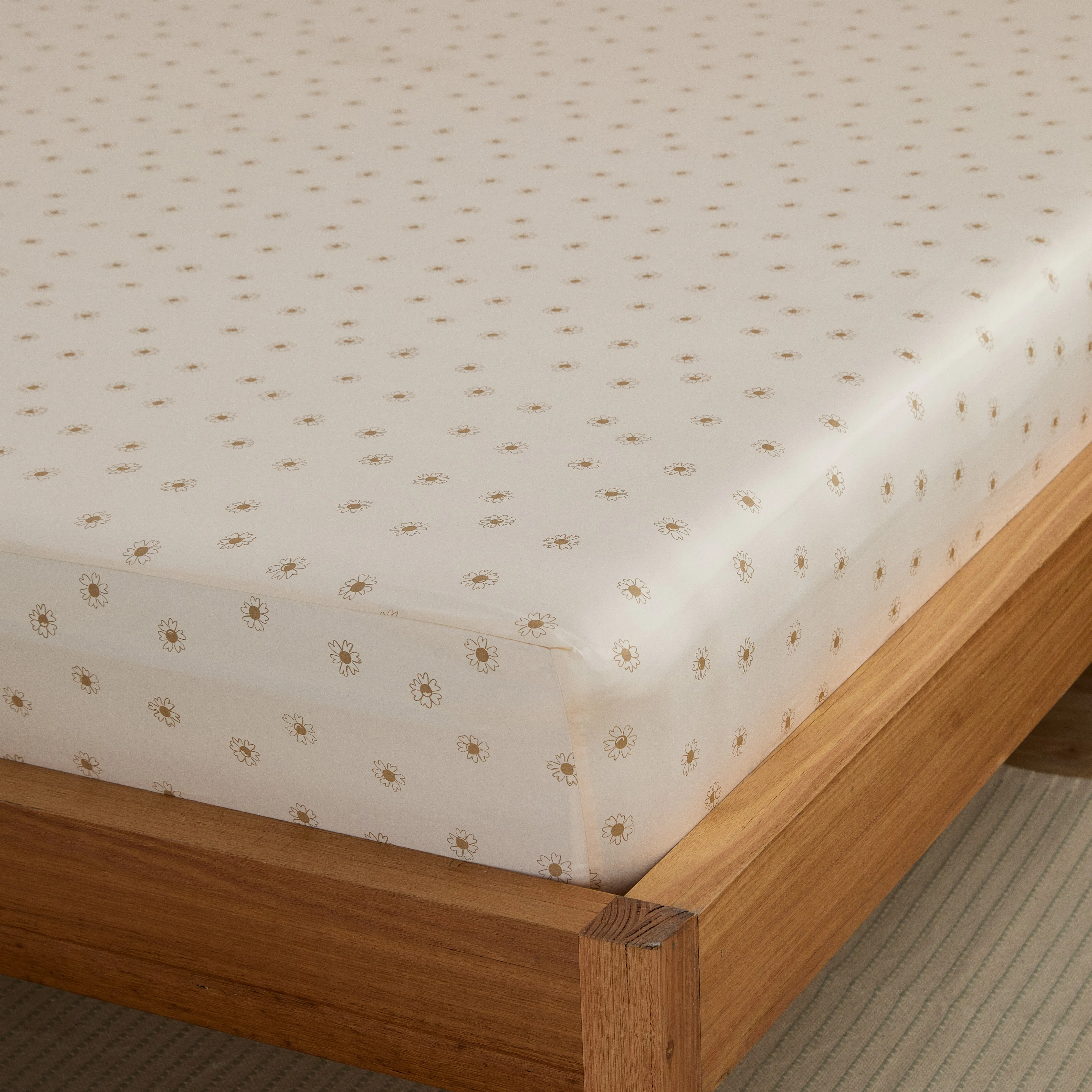 Eden Cotton - Daisy Print Kids Bed Sheets