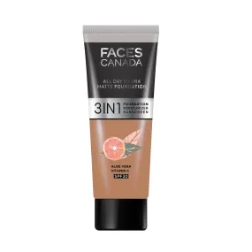 FACES CANADA All Day Hydra Matte Foundation Warm Sand 042 15ml