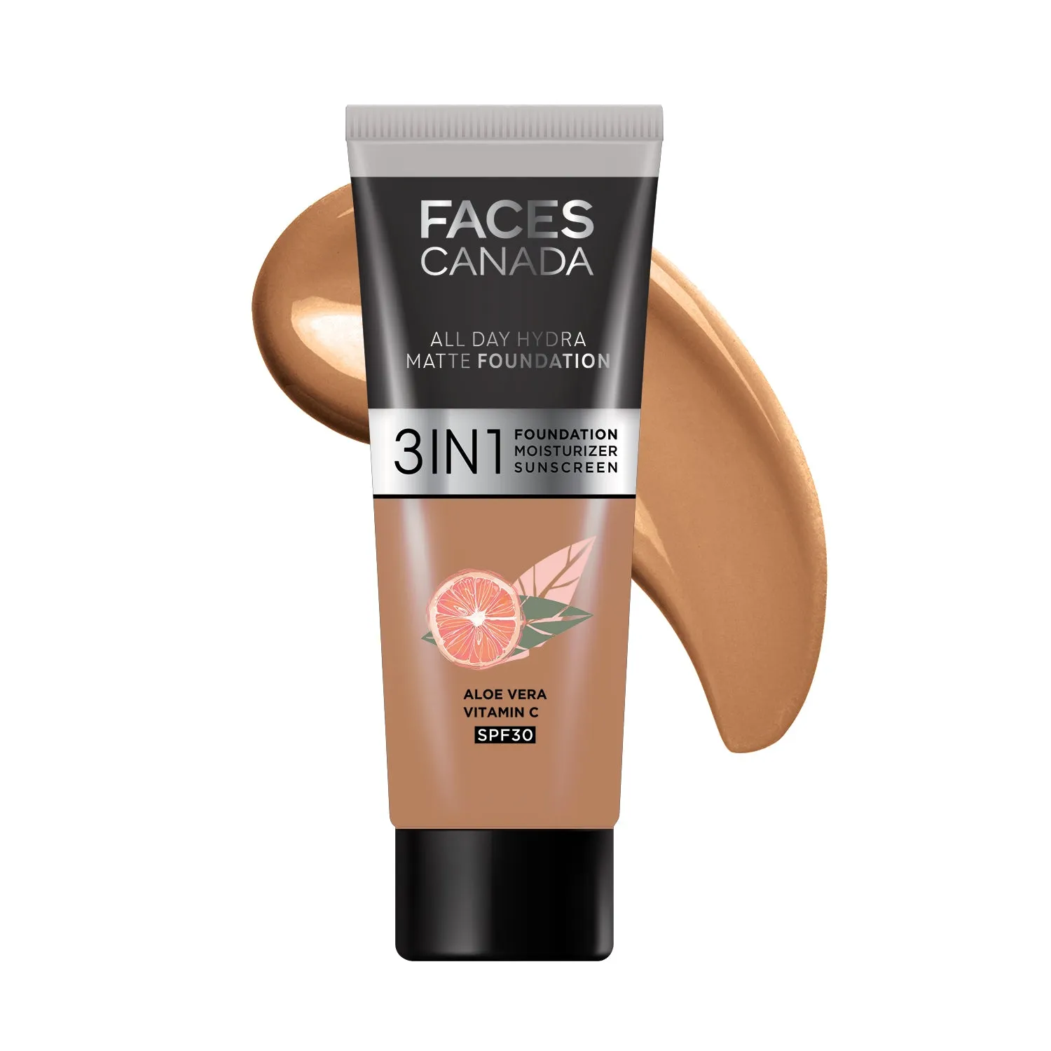 FACES CANADA All Day Hydra Matte Foundation Warm Sand 042 15ml