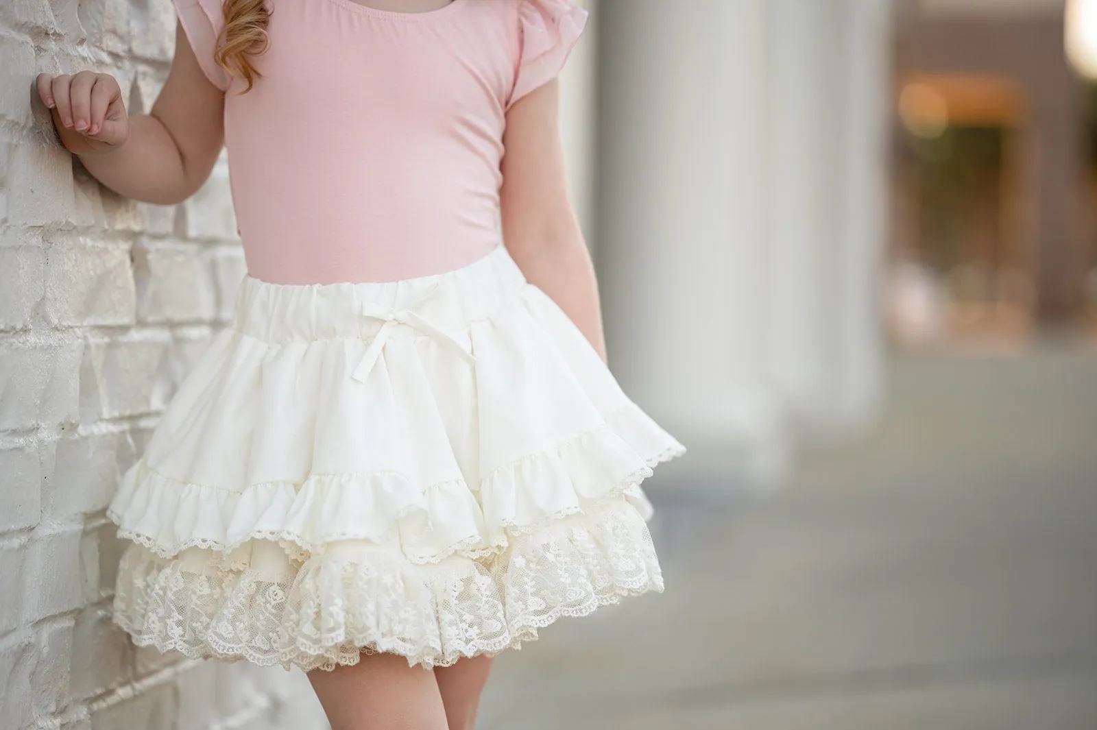 Fancy Petti skirt- Champagne