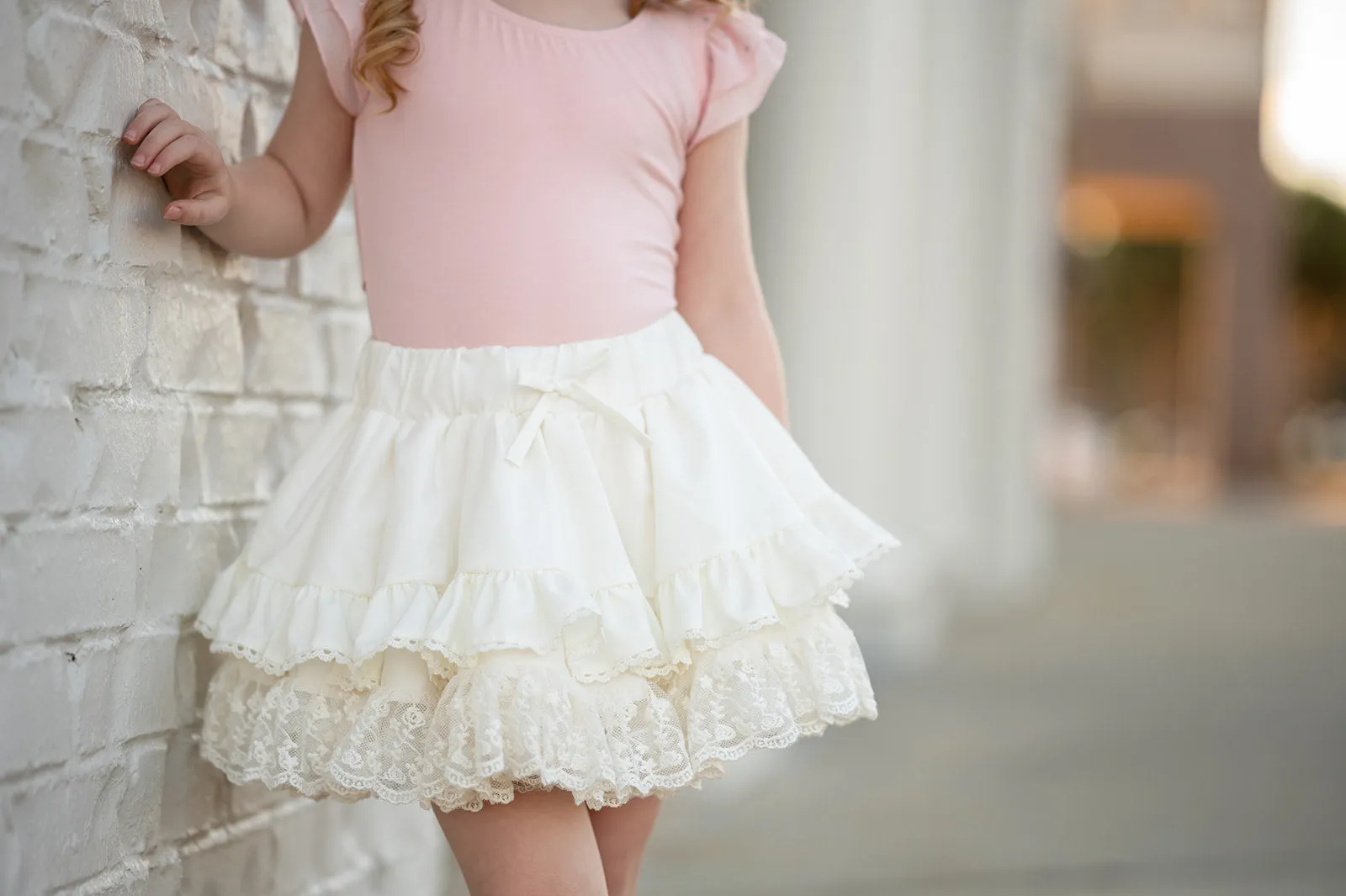 Fancy Petti skirt- Champagne