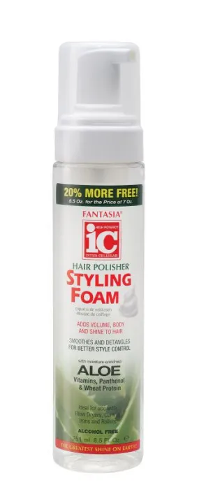 Fantasia IC Hair Polisher STYLING FOAM 8.5 oz