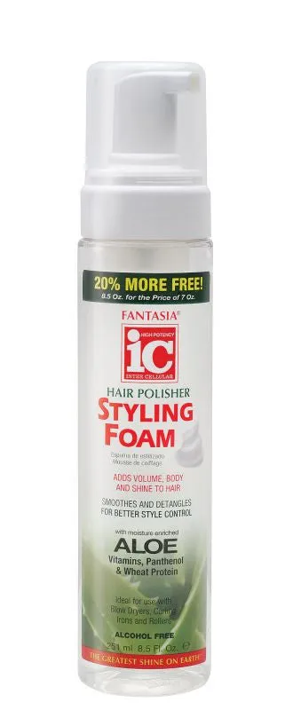 Fantasia IC Hair Polisher STYLING FOAM 8.5 oz