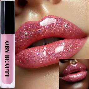 Flare Pink Glitter Lip Gloss