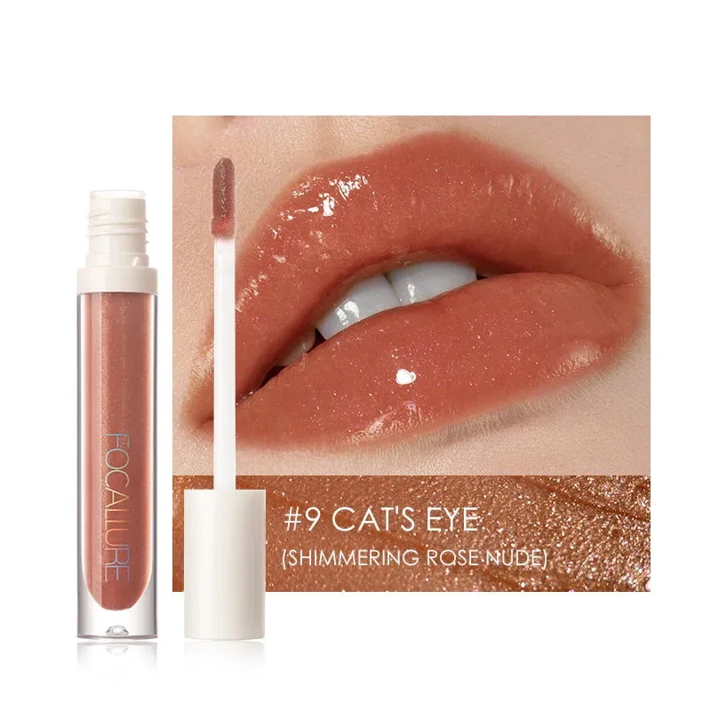 FOCALLURE Moisturizing Liquid Lipstick High Pigment Lip Gloss Makeup Cosmetics