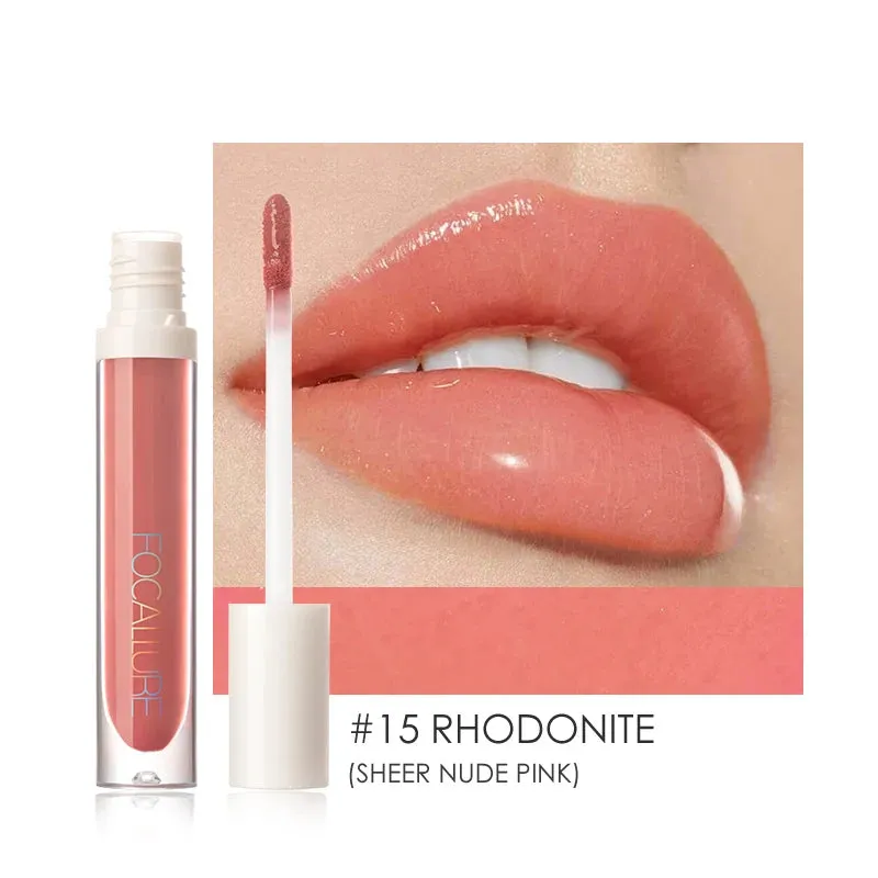 FOCALLURE Moisturizing Liquid Lipstick High Pigment Lip Gloss Makeup Cosmetics