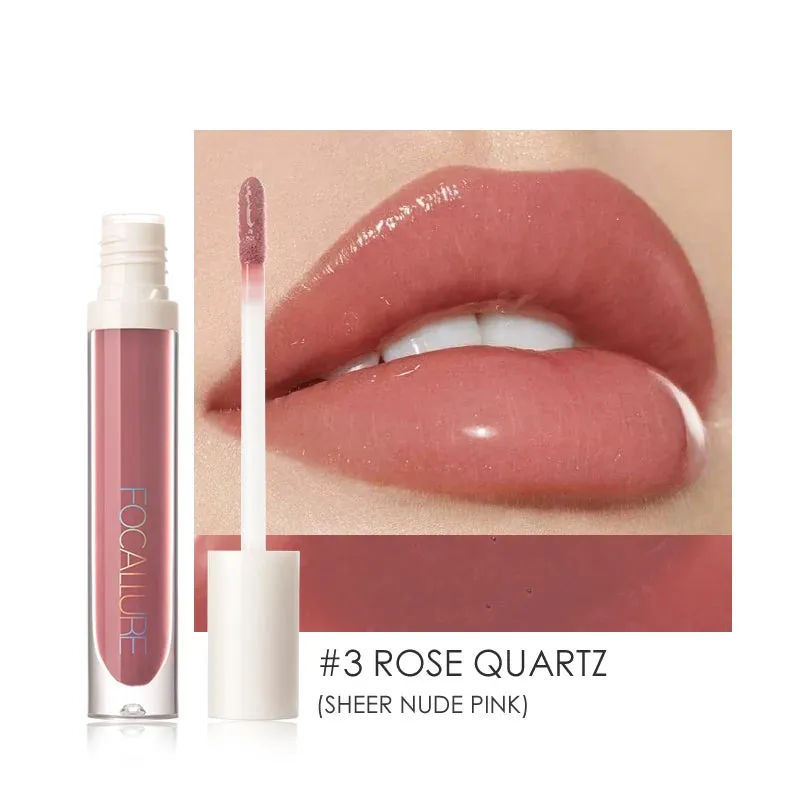 FOCALLURE Moisturizing Liquid Lipstick High Pigment Lip Gloss Makeup Cosmetics