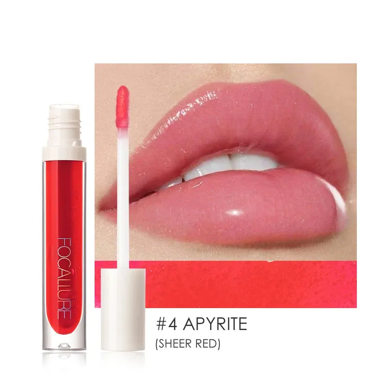 FOCALLURE Moisturizing Liquid Lipstick High Pigment Lip Gloss Makeup Cosmetics