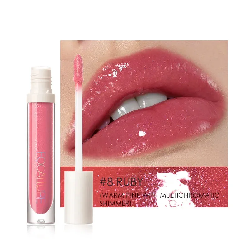FOCALLURE Moisturizing Liquid Lipstick High Pigment Lip Gloss Makeup Cosmetics