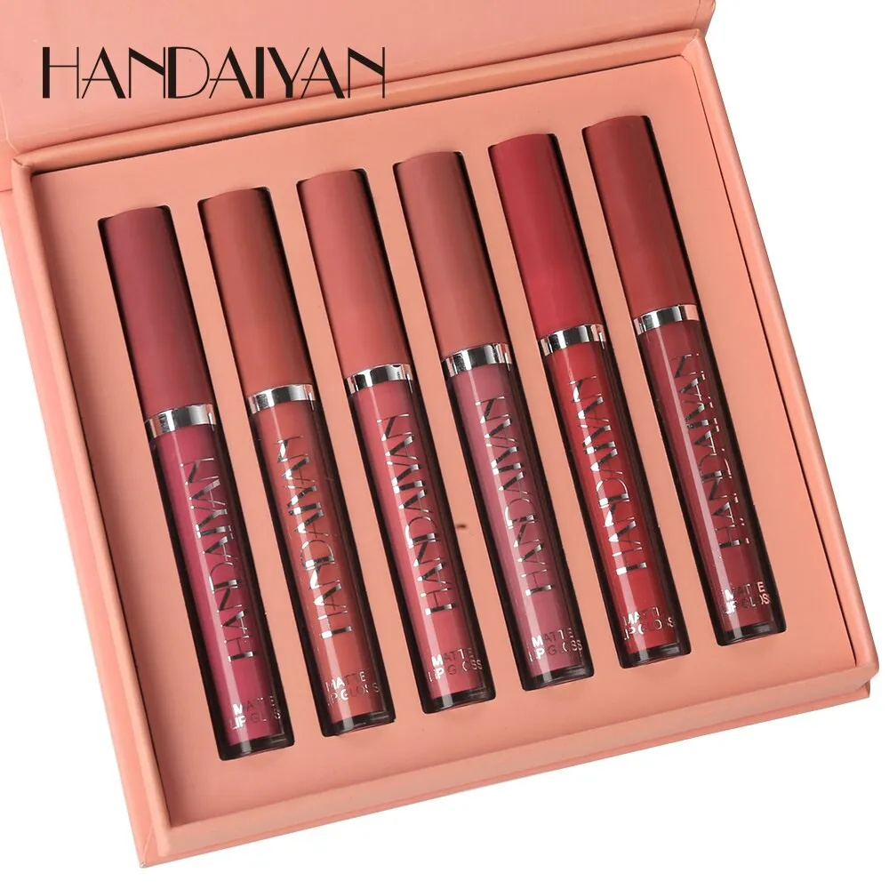 HANDAIYAN Matte Lip Gloss Kit