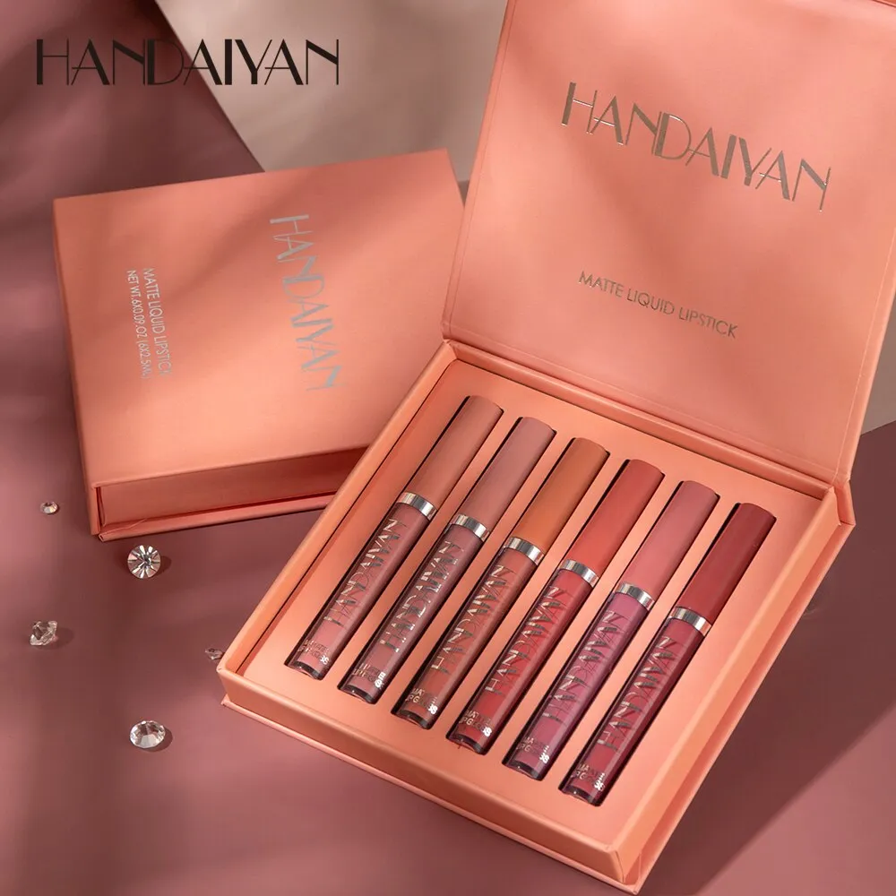 HANDAIYAN Matte Lip Gloss Kit