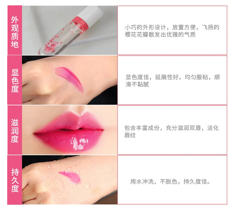 Hengfang Color Changing Flower Lip Gloss