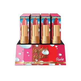 Hydro Shine Moisturizing Lipstick Display Set, 48pcs