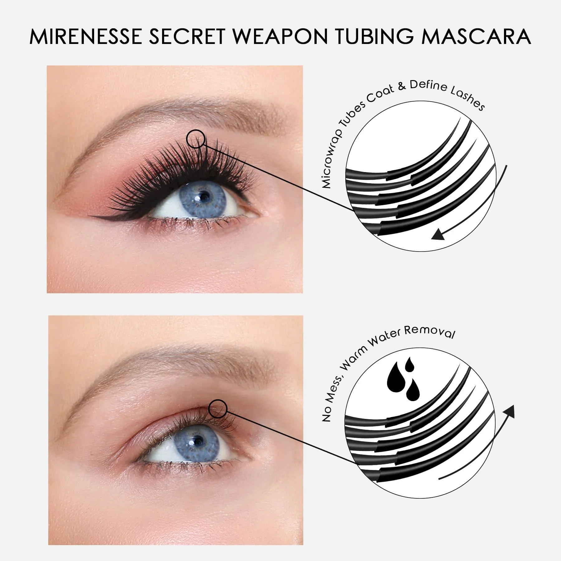 Lash Whip Tubing Mascara   Forbidden Ink Eyeliner Black