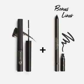 Lash Whip Tubing Mascara   Forbidden Ink Eyeliner Black