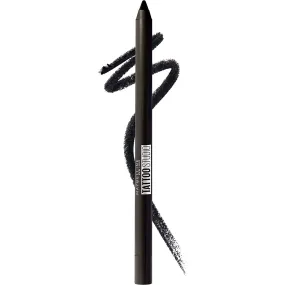 Maybelline TattooStudio Sharpenable Gel Pencil Waterproof Longwear Eyeliner, Deep Onyx