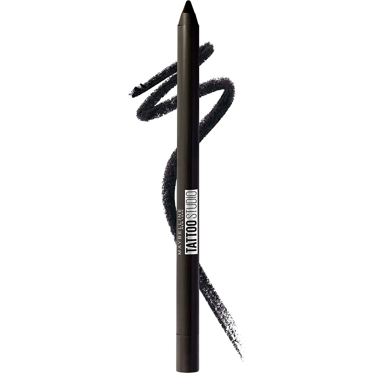 Maybelline TattooStudio Sharpenable Gel Pencil Waterproof Longwear Eyeliner, Deep Onyx