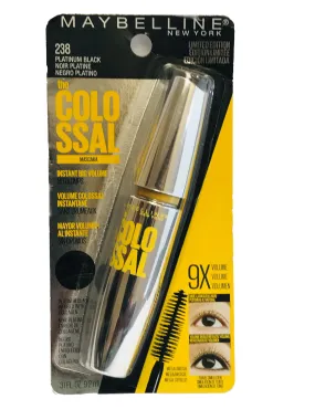 Maybelline The Colossal Mascara Instant Big Volume 238 Platinum Black 9.2ml