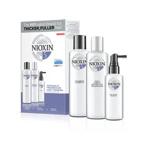 Nioxin Hair System Kit 5 Trial Sized Products.