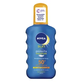 Nivea Sun Moisturising Sun Spray SPF50 200ml