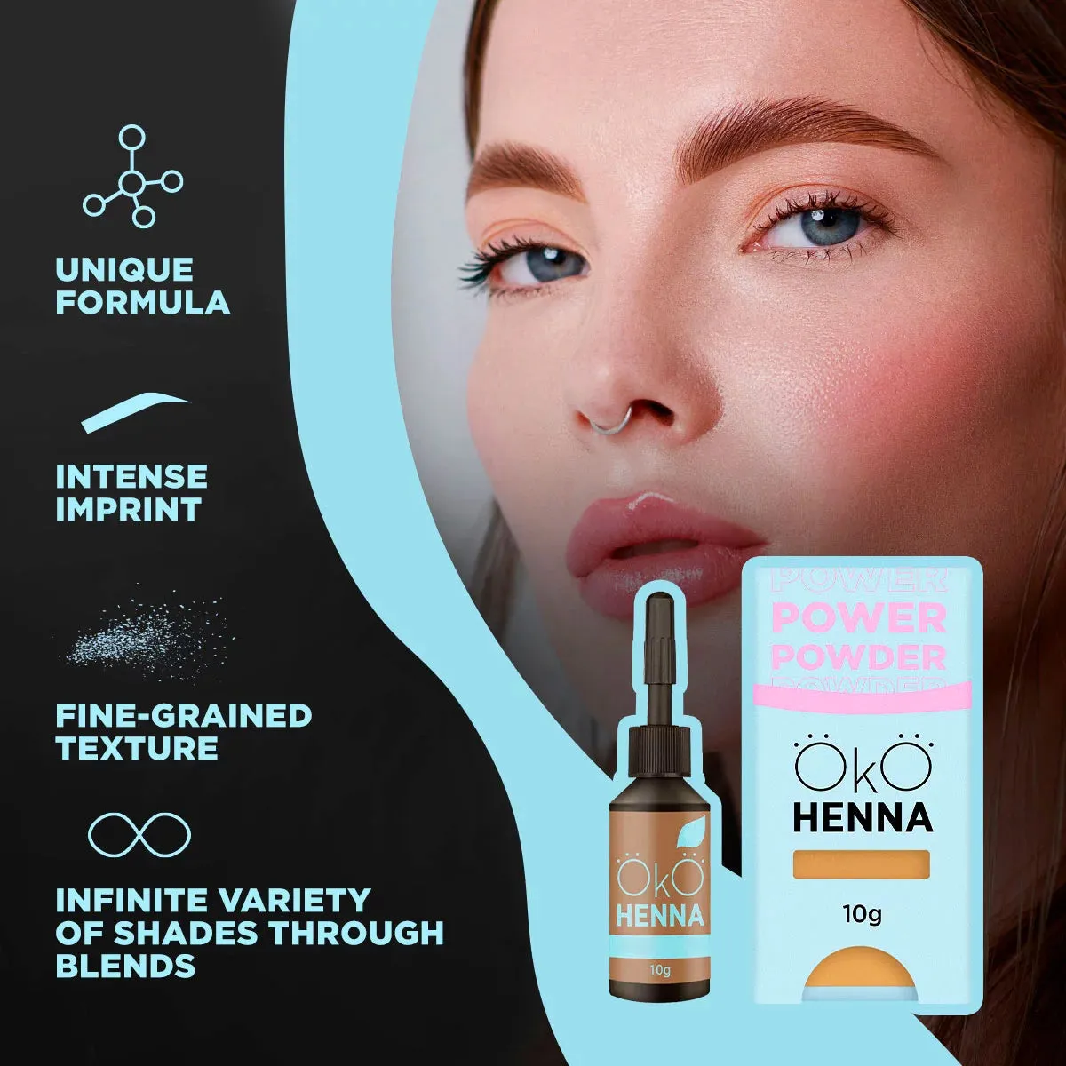 OkO - Power Powder Henna 5g - Choose Your Colour